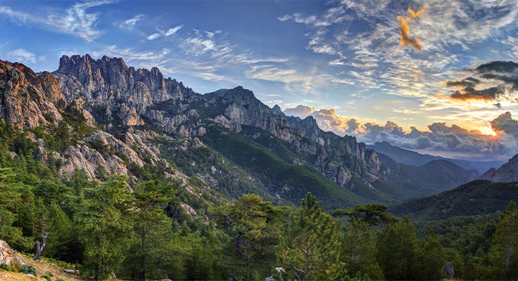 Aiguilles de Bavella en Corse