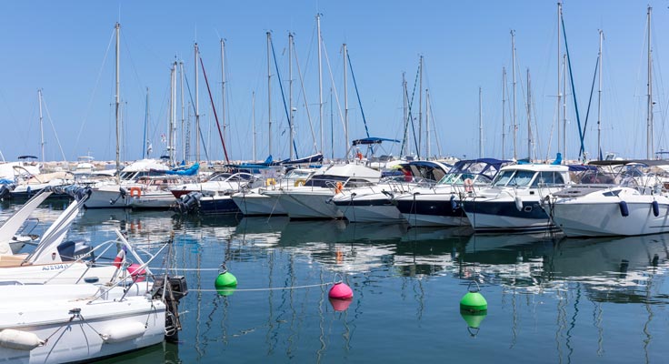 Port de Solenzara en Corse