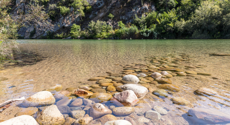 accès direct rivière - camping sole di sari