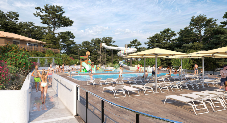 nouvel espace aquatique en corse